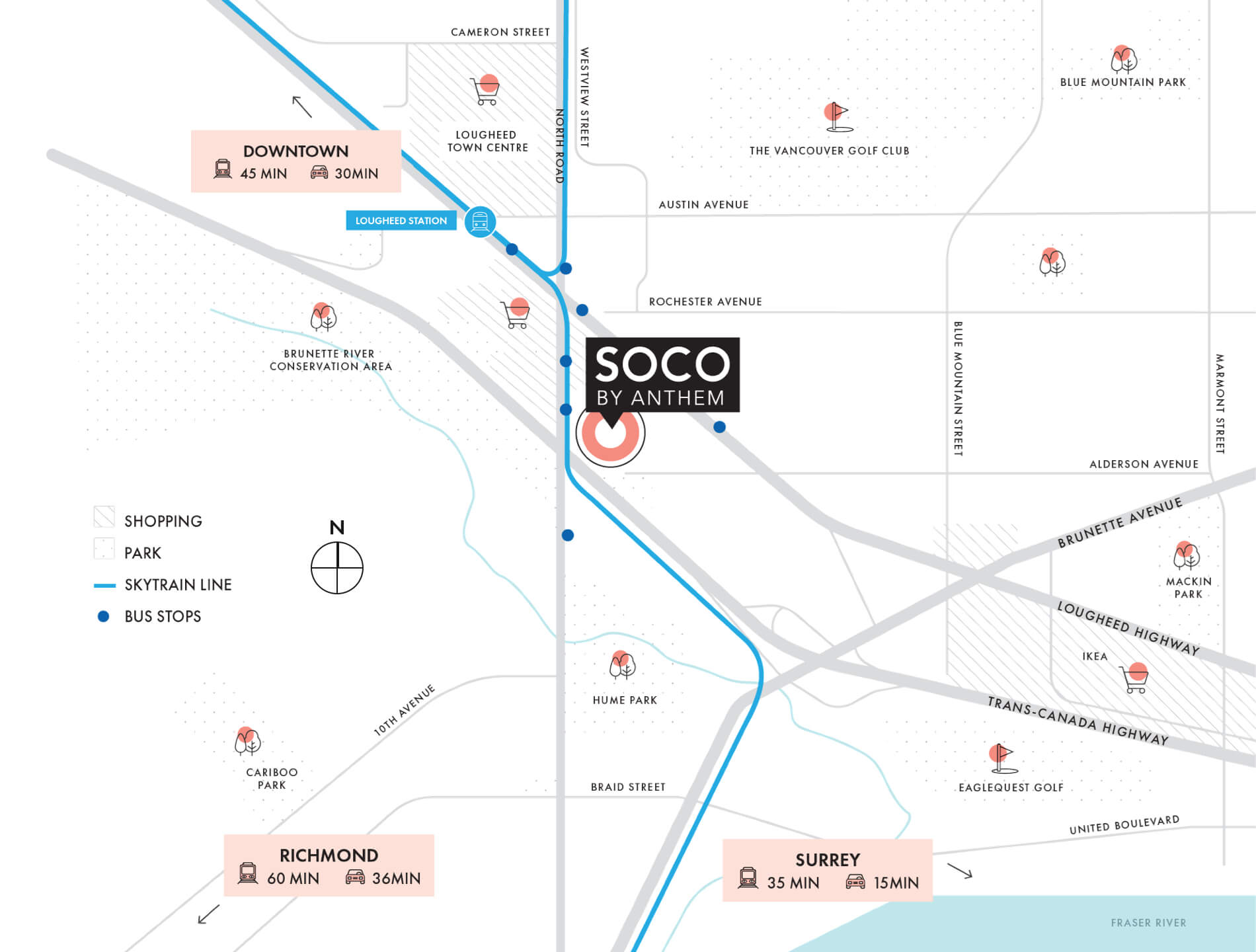 Coquitlam Community Map